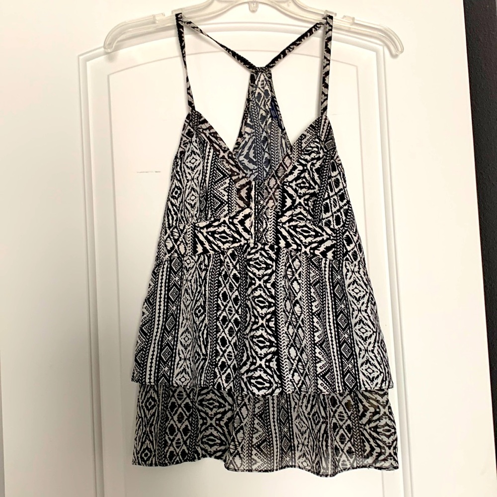 Ruffle tank